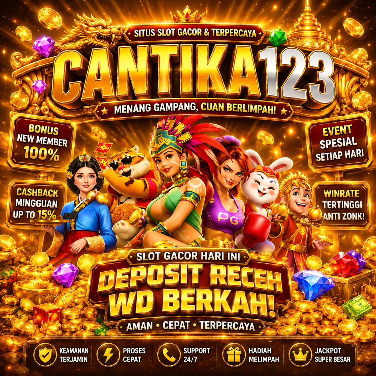 CANTIKA123 Banner